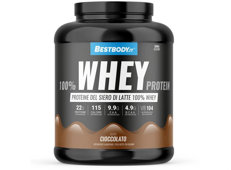 BestBody 100% Whey Protein Gusto Cioccolato 700g-1