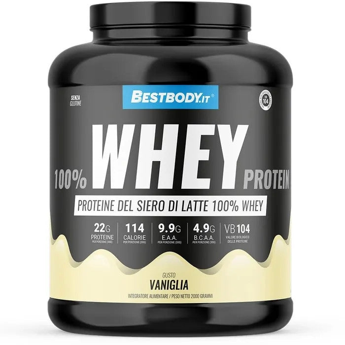 Bestbody 100% Whey Protein Gusto Vaniglia 2kg-1
