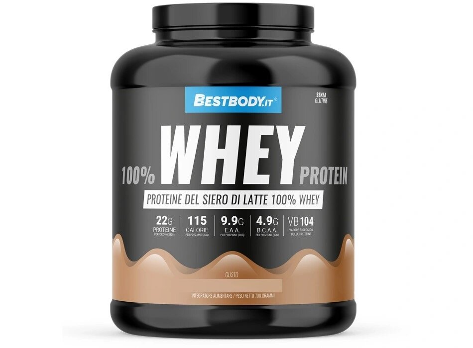 BestBody 100% Whey Protein Gusto Biscotto 700g-1