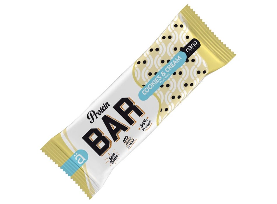A Nano Protein Bar Gusto Cookies & Cream 58g-1