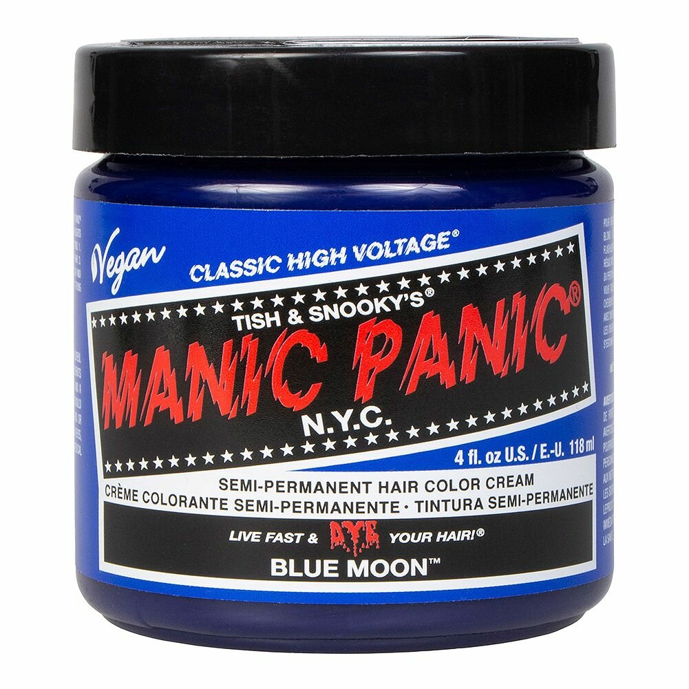 Manic Panic Blue Moon Classic High Voltage Colorazione Semipermanente Per Capelli 118ml-1