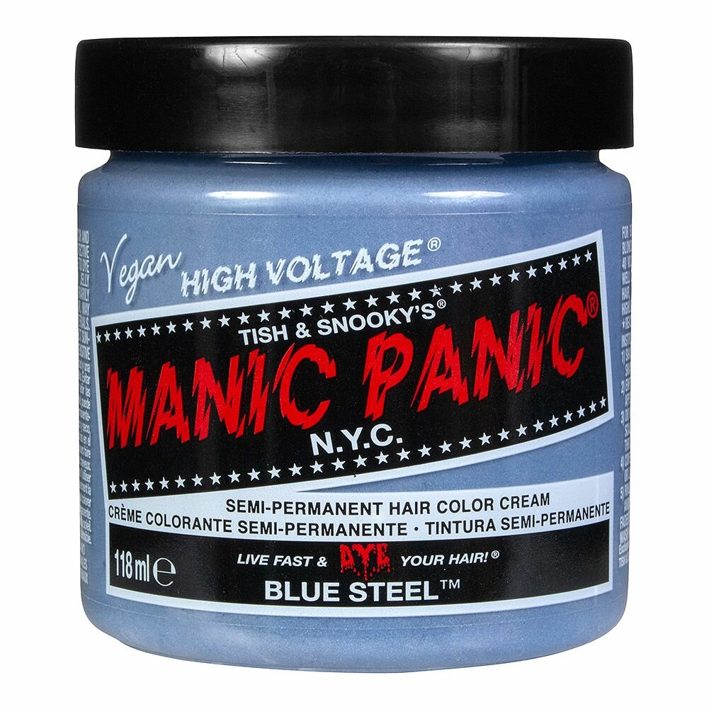 Manic Panic Blue Steel Classic High Voltage Colorazione Semipermanente Per Capelli 118ml-2