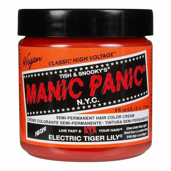Manic Panic Electric Tiger Lily Colorazione Semipermanente Classica Per Capelli 118ml-1
