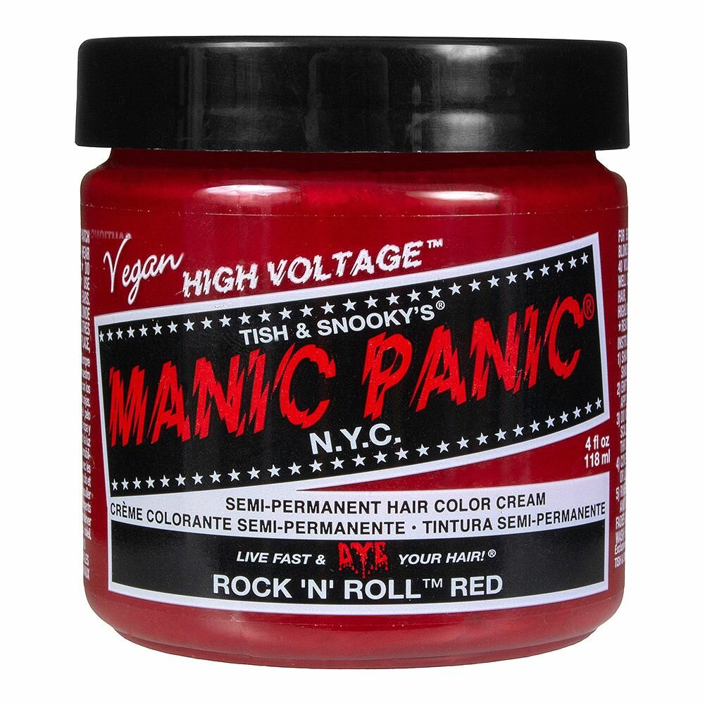 Manic Panic Rock 'n' Roll Red Colorazione Semipermanente Classica Per Capelli 118ml-1