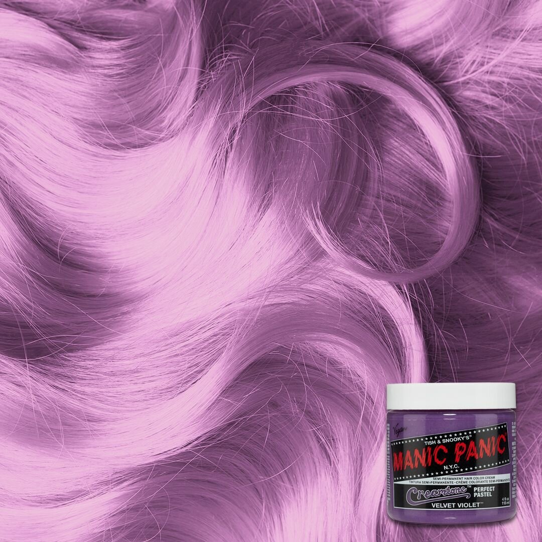 Manic Panic Velvet Violet Creamtone Perfect Pastel Colorazione Semipermanente Per Capelli 118ml-2