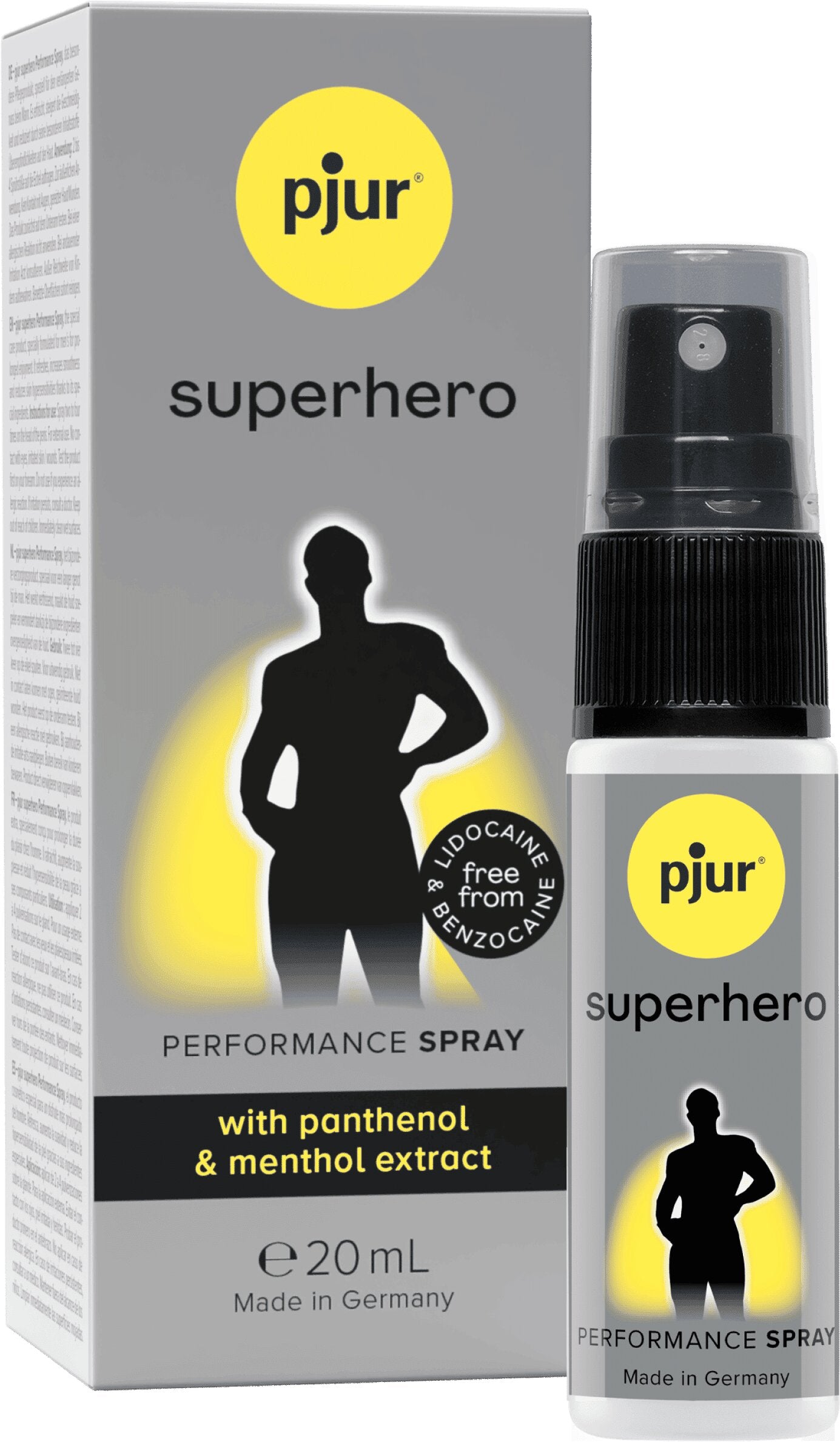 Pjur Superhero Performance Spray Ritardante 20ml-1