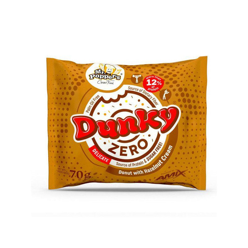 Newtritions Amix Mr. Popper’s Dunky Zero Gusto Crema Di Nocciola 70g-1