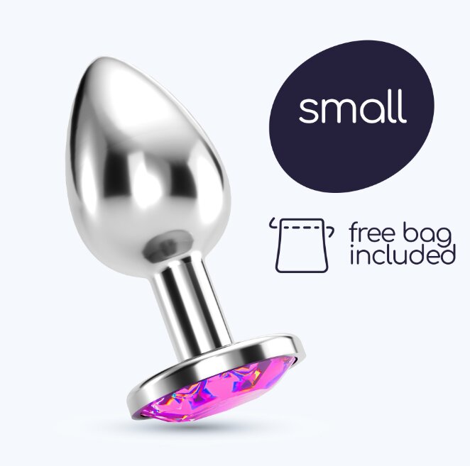 Crushious Plug Anale Gioiello Bijou Rosa Piccolo-4