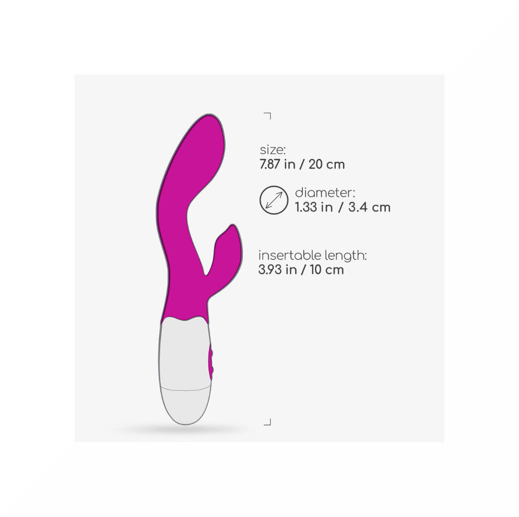 Crushious Cherie Vibratore Con Stimolatore Clitorideo + Lubrificante A Base D'acqua-6