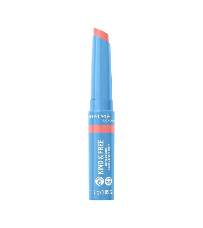 Rimmel London Kind & Free Balsamo Labbra Tinted Lip Balm 04: Hibiscus Blaze-1