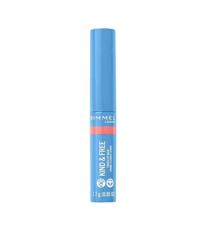 Rimmel London Kind & Free Balsamo Labbra Tinted Lip Balm 04: Hibiscus Blaze-2