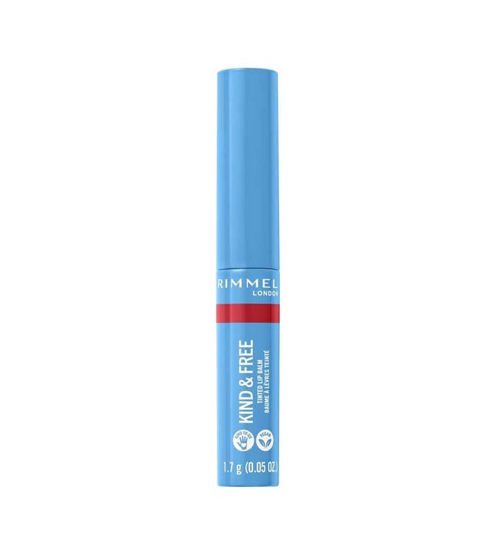 Rimmel London Kind & Free Balsamo Labbra Tinted Lip Balm 05: Turbo Red-2