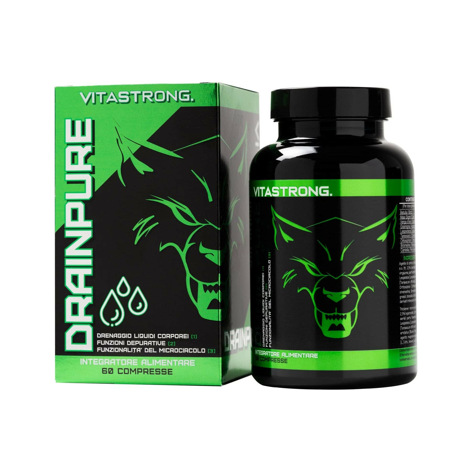 Vitastrong Drain Pure 60 Compresse-1