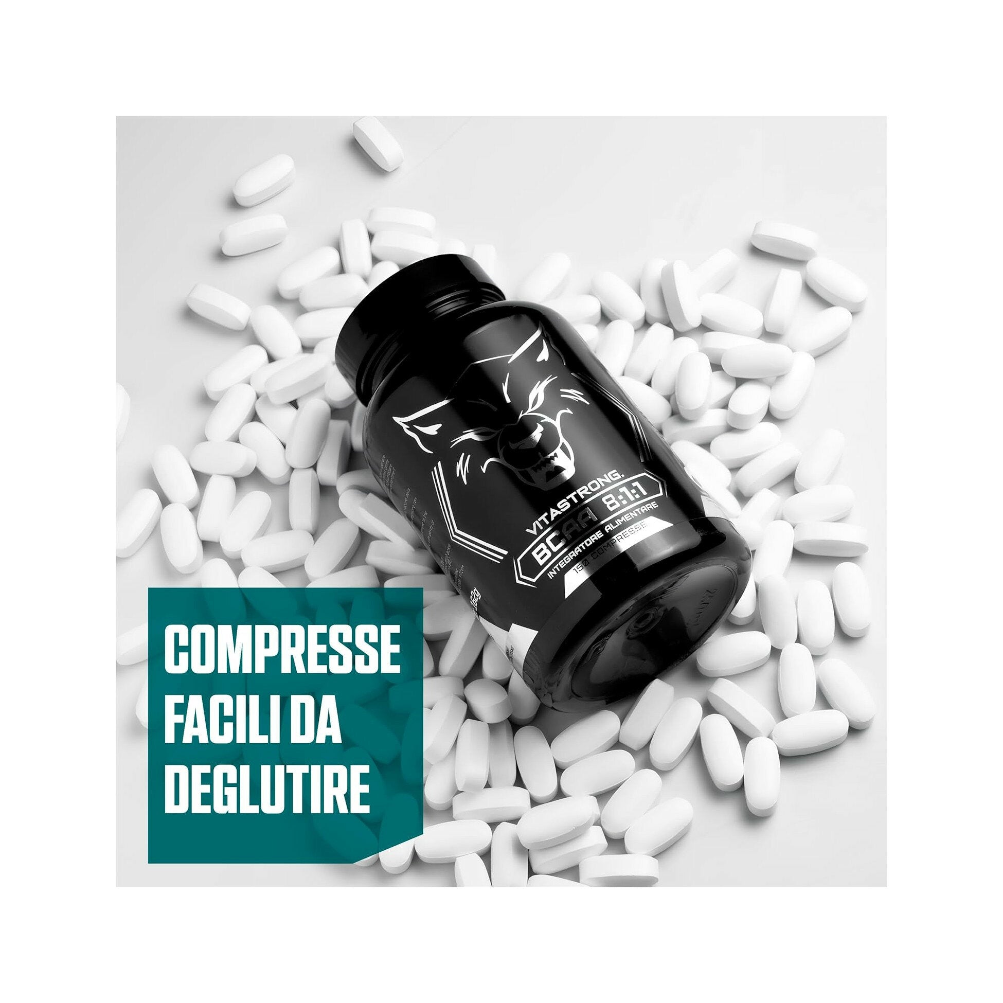 Vitastrong BCAA 8:1:1 150 Compresse-4