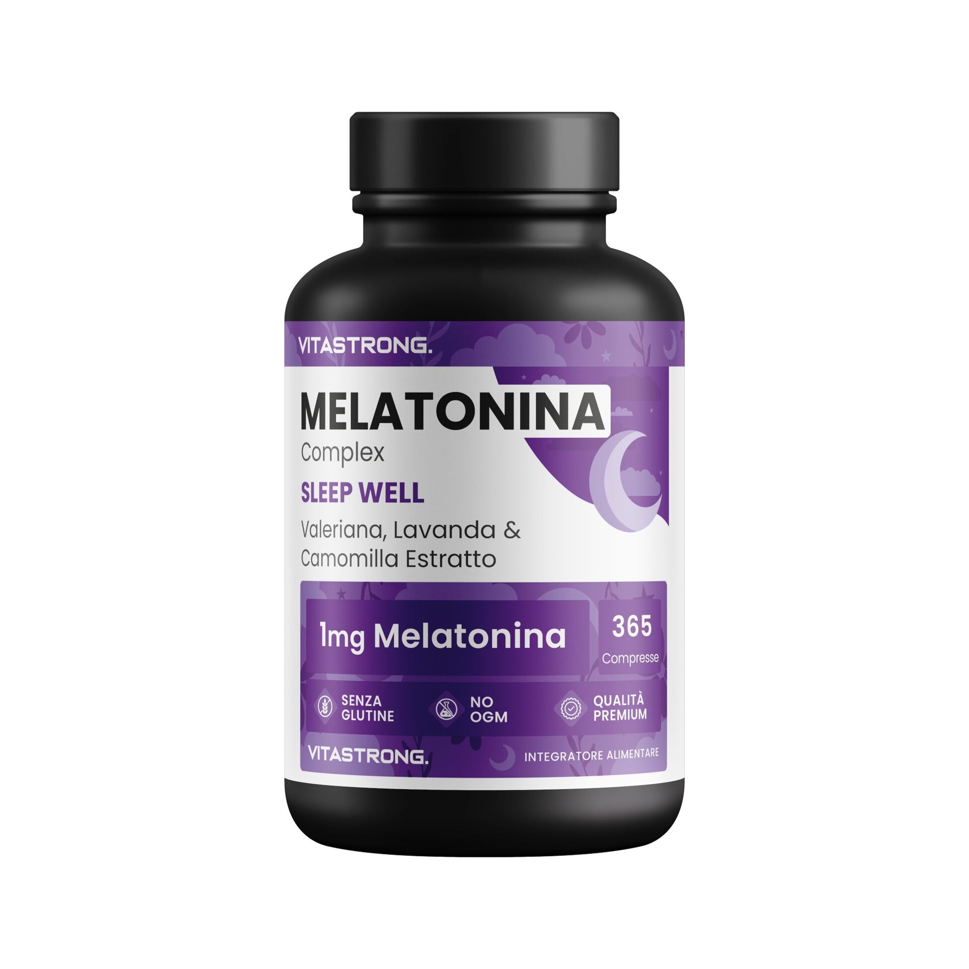 Vitastrong Melatonin Complex 365 Compresse-1