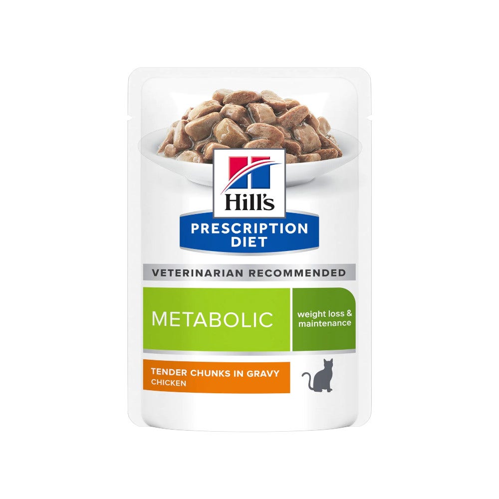 Hill's Prescription Diet Metabolic Alimento Per Gatti 85g-1