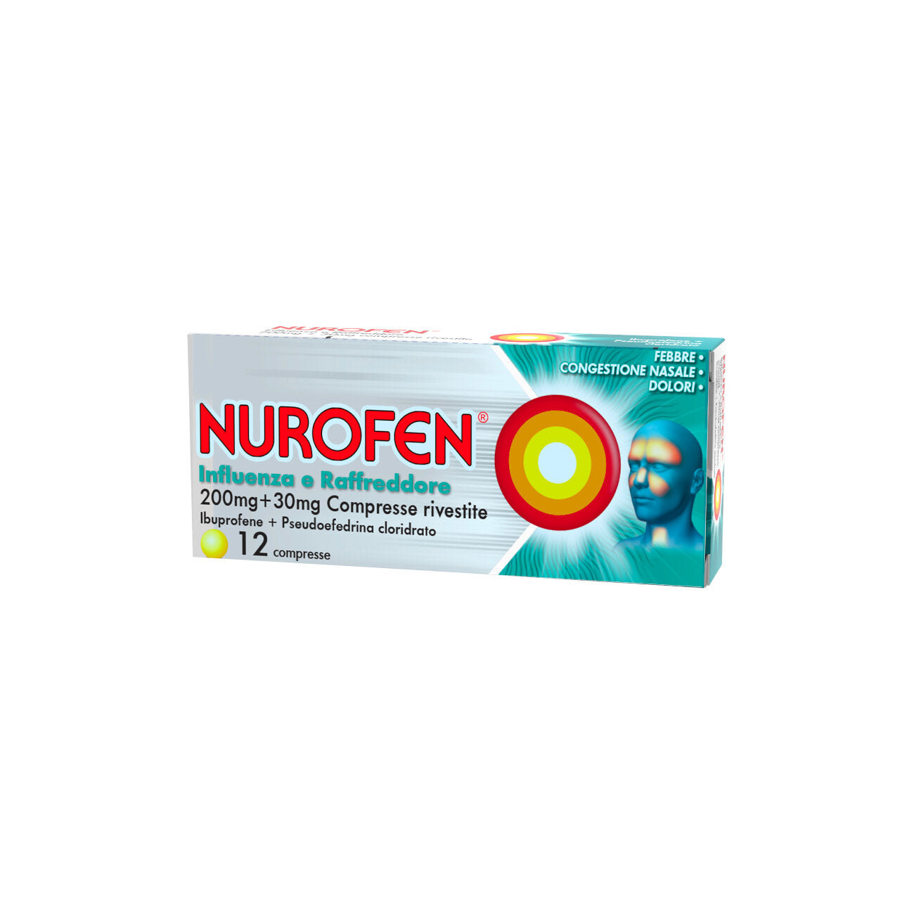 Nurofen Influenza e raffreddore 200mg+30mg 12 compresse rivestite-11