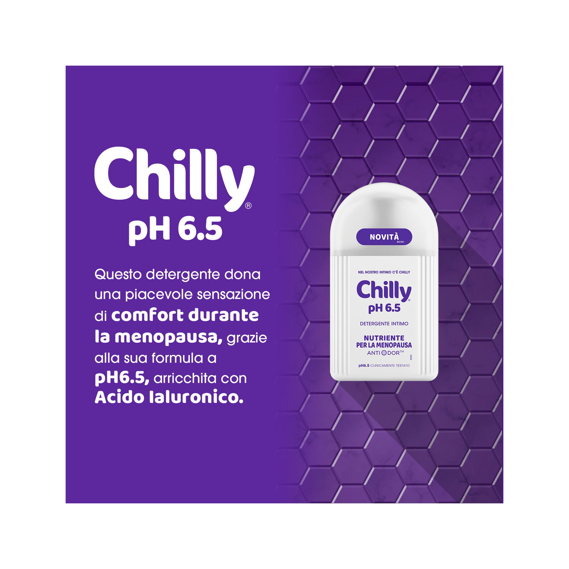 Chilly Detergente Intimo Menopausa PH 6.5 300ml-3
