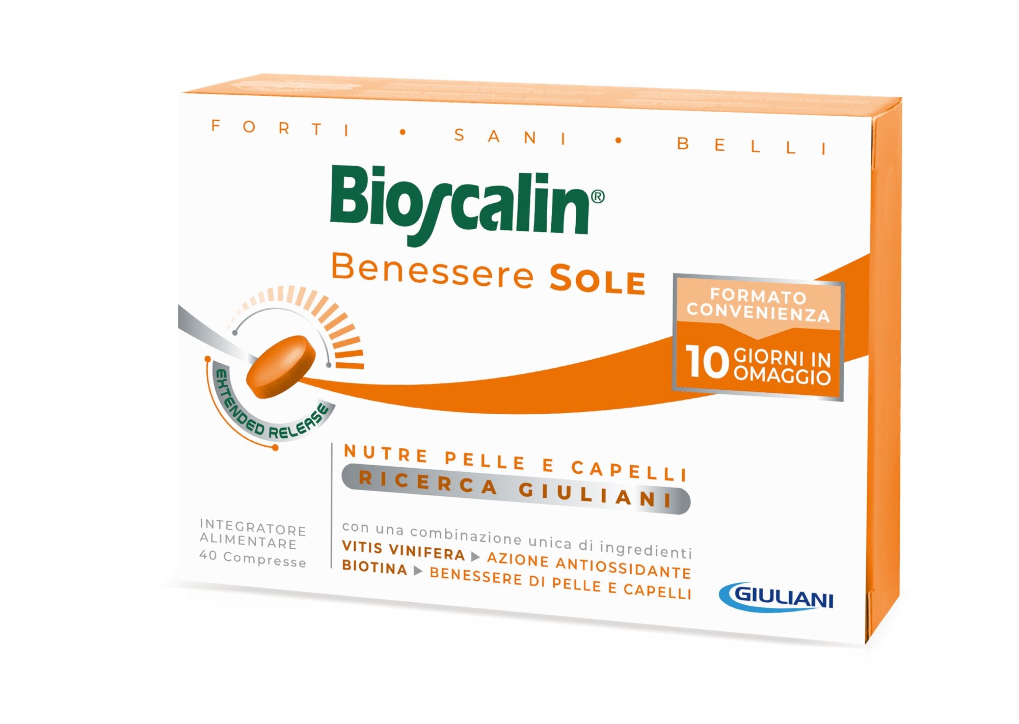 Bioscalin Sole benessere della pelle 40 compresse-3