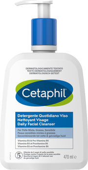 Cetaphil Detergente Quotidiano Viso Pelle Mista Grassa 473ml-1