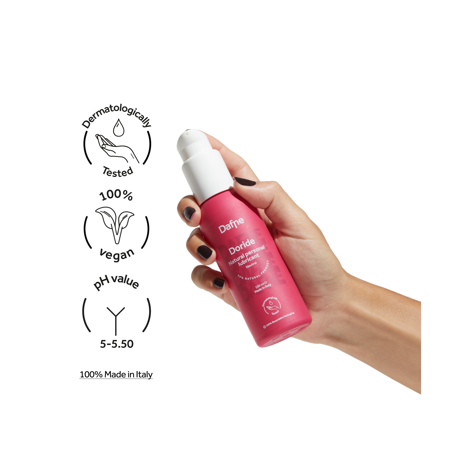 Dafne Lubrificante Sessuale Intimo Naturale Neutro 100ml-2