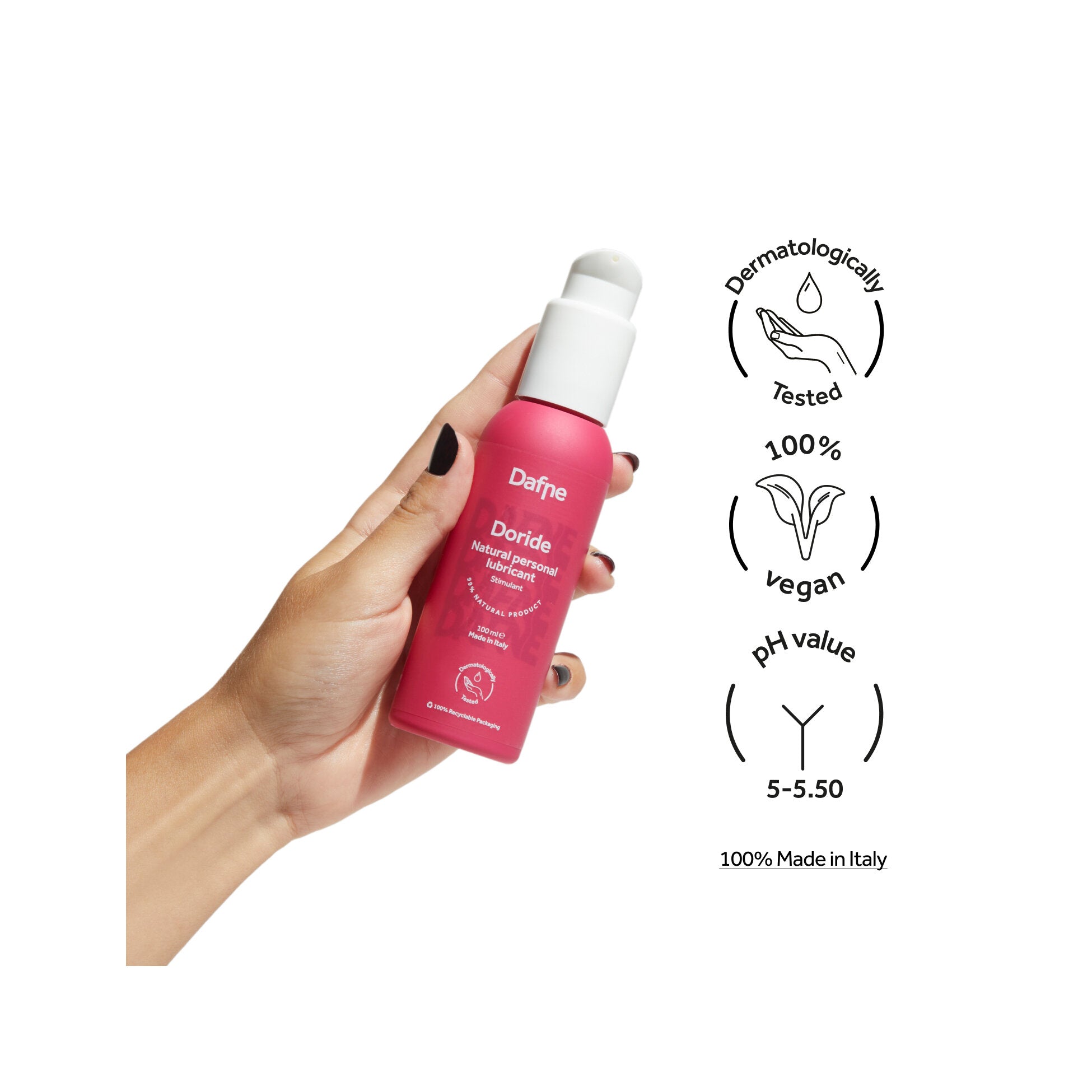 Dafne Lubrificante Sessuale Intimo Naturale Stimolante 100ml-2