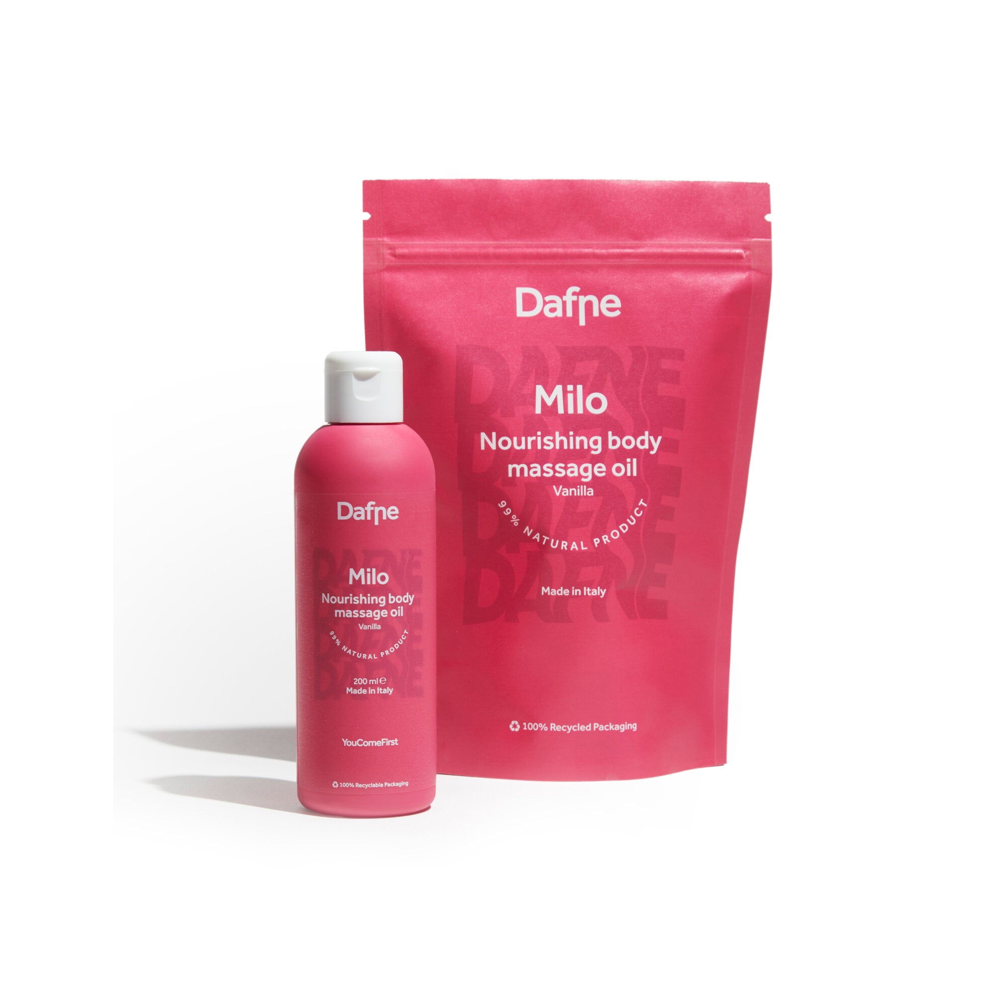 Dafne Olio Naturale Massaggi Corpo Vaniglia 200ml-5