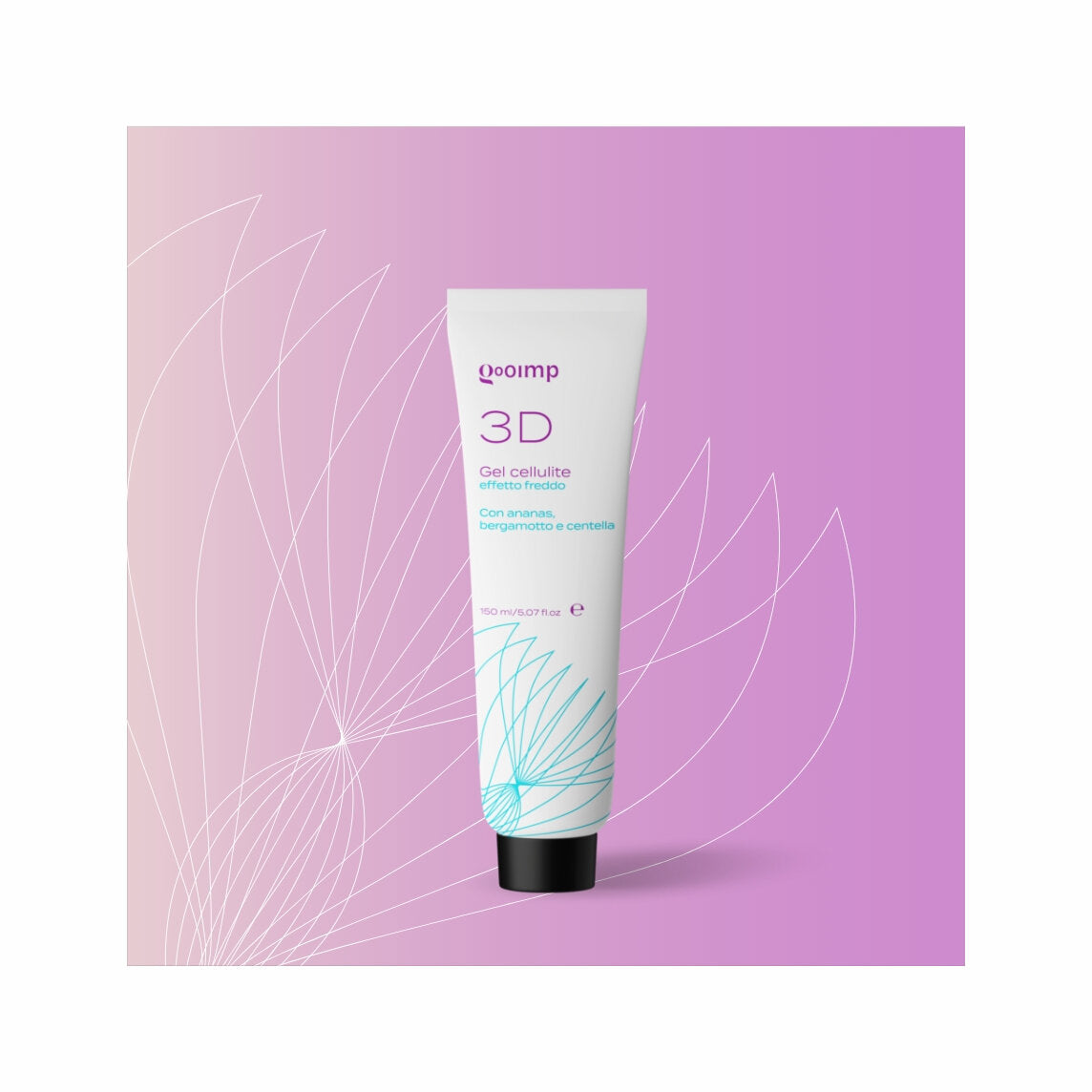 Gooimp 3D Gel Cellulite Effetto Freddo 150ml-6