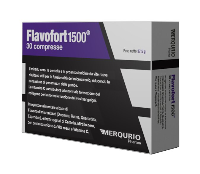 Flavofort1500 Benessere del microcircolo 30 compresse-1