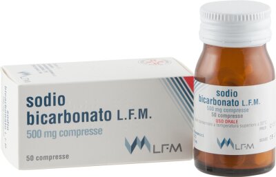 Sodio Bicarbonato L.F.M. 500mg 50 Compresse-1