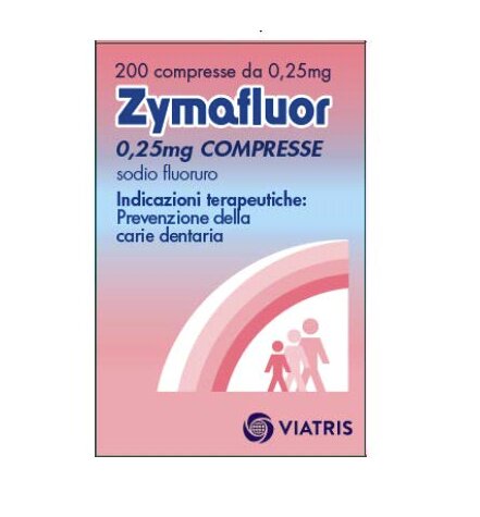 Zymafluori 0,25mg 200 compresse-3