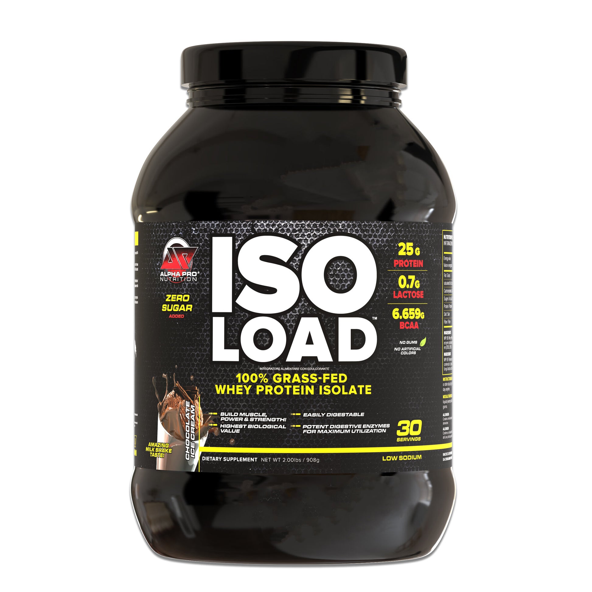 Alpha Pro Nutrition Isoload Chocolate Ice Cream 908g-1