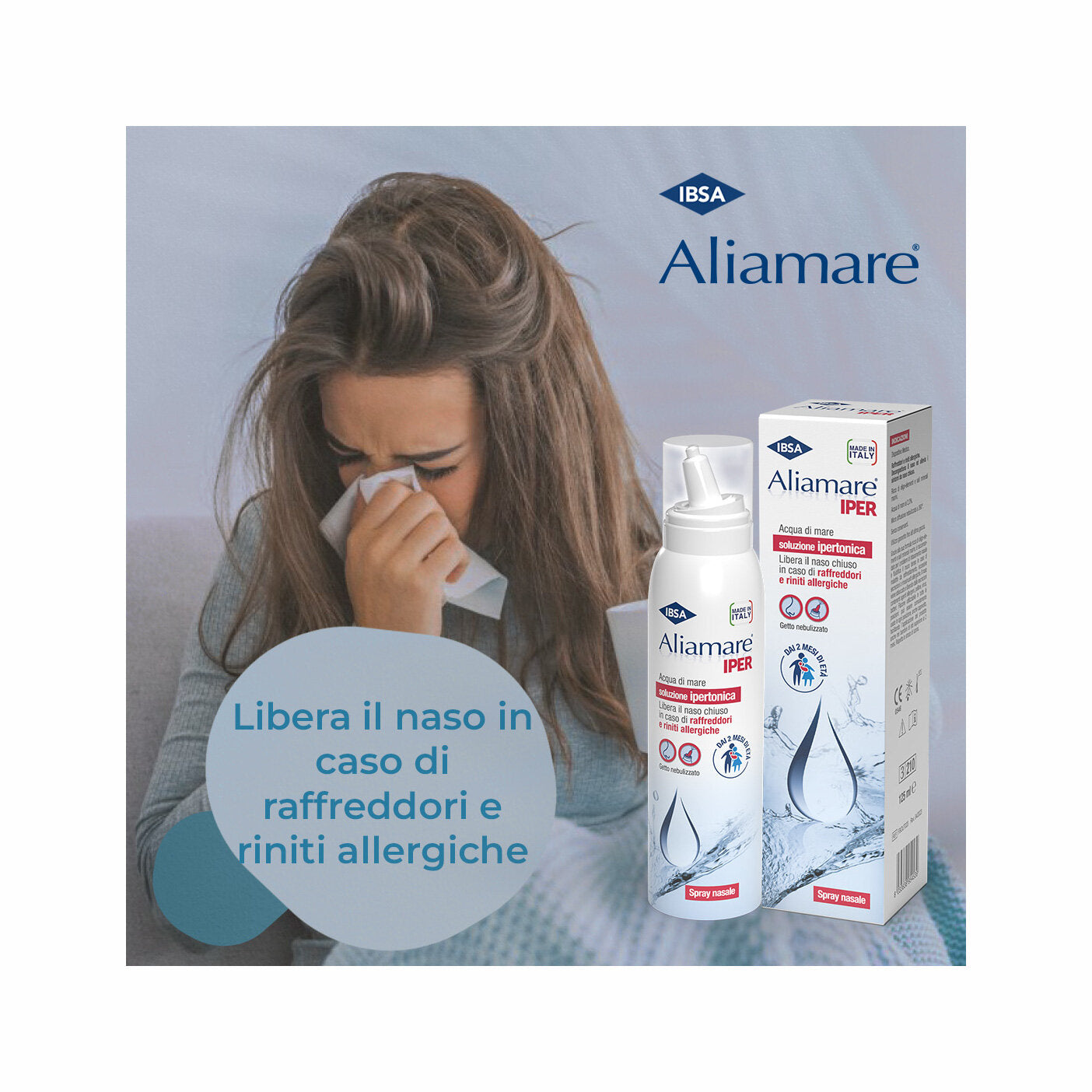 Aliamare Iper Spray Nasale Soluzione Ipertonica 125ml-7