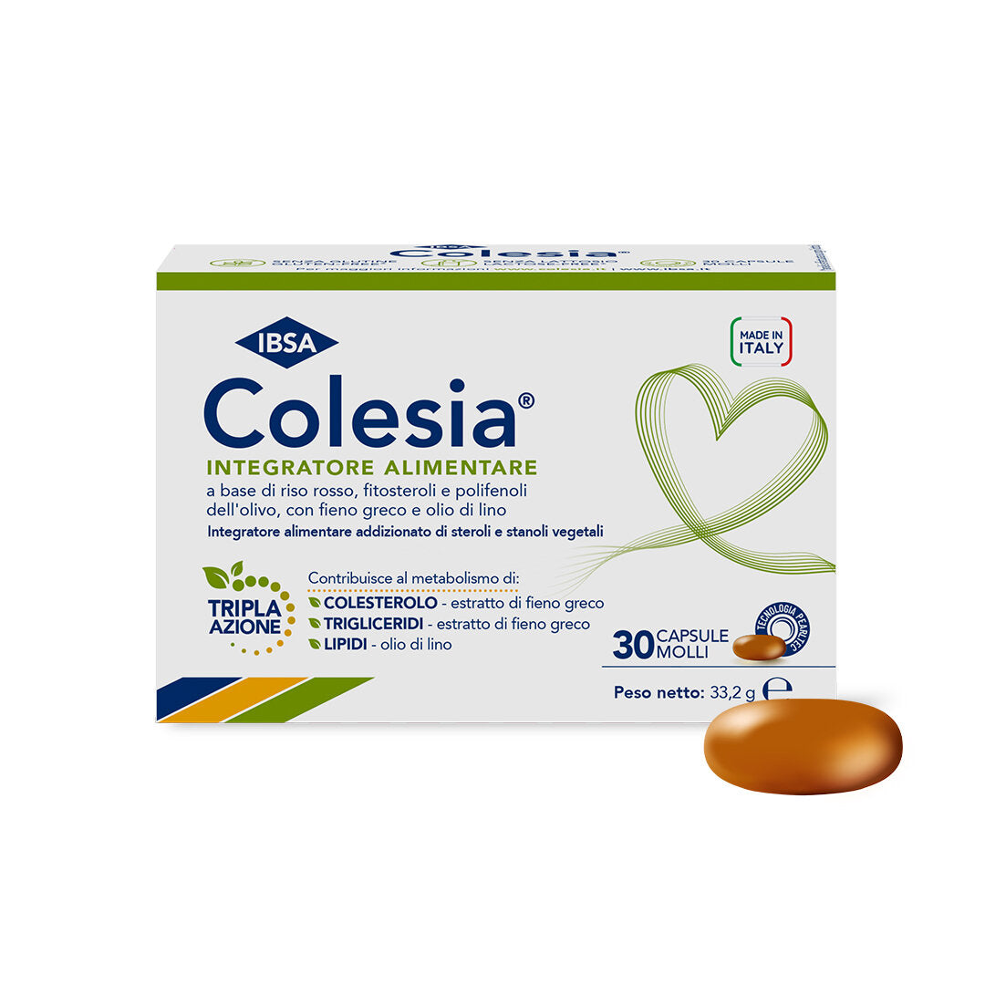 Colesia Per Il Metabolismo E Il Colesterolo 30 Capsule Molli-1