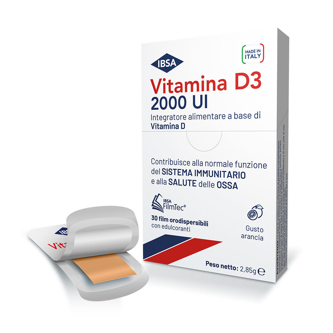 Ibsa Vitamina 3D 2000UI 30 Film Orodispersibili-1