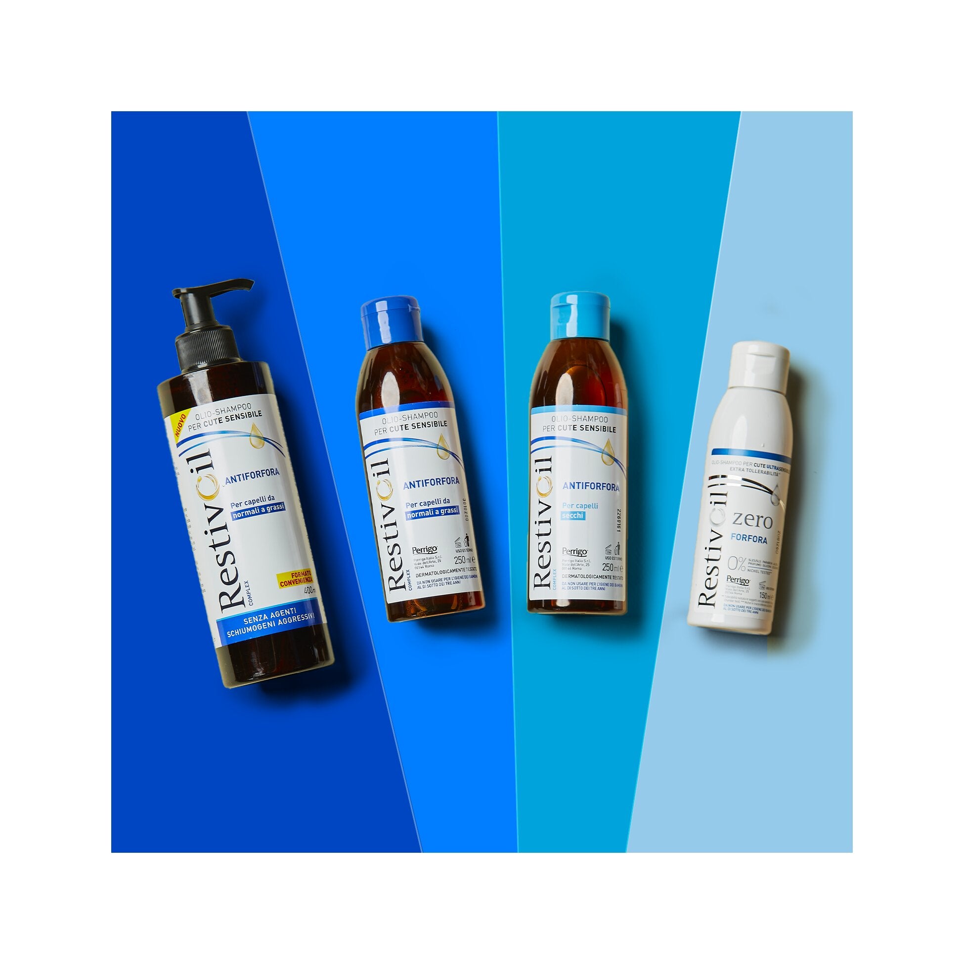 Restivoil Complex Olio-Shampoo Antiforfora per cute sensibile capelli secchi 250ml-5