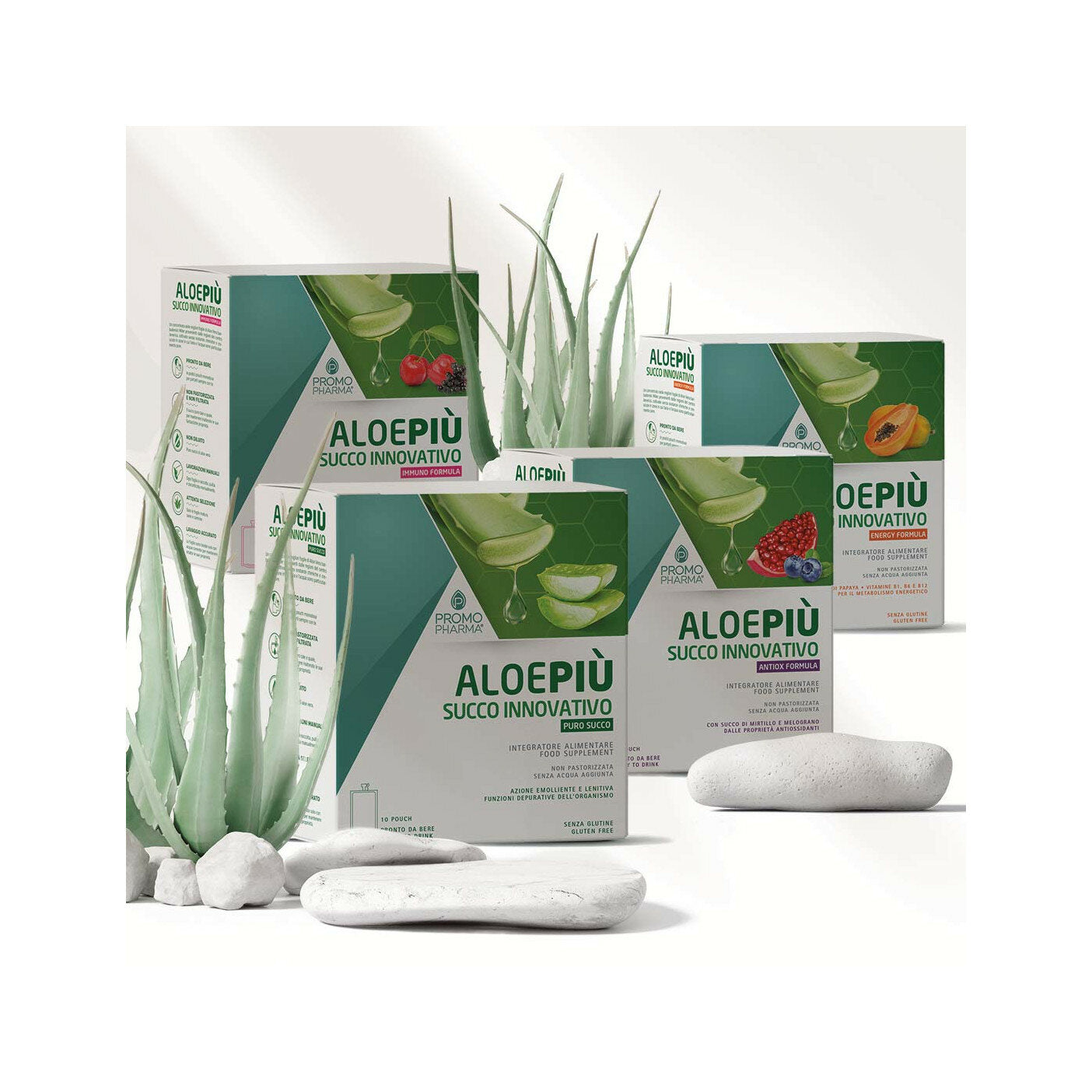 Aloe Più Puro Succo innovativo pronto da bere depurativo per l'organismo 10 pouch da 50ml-4