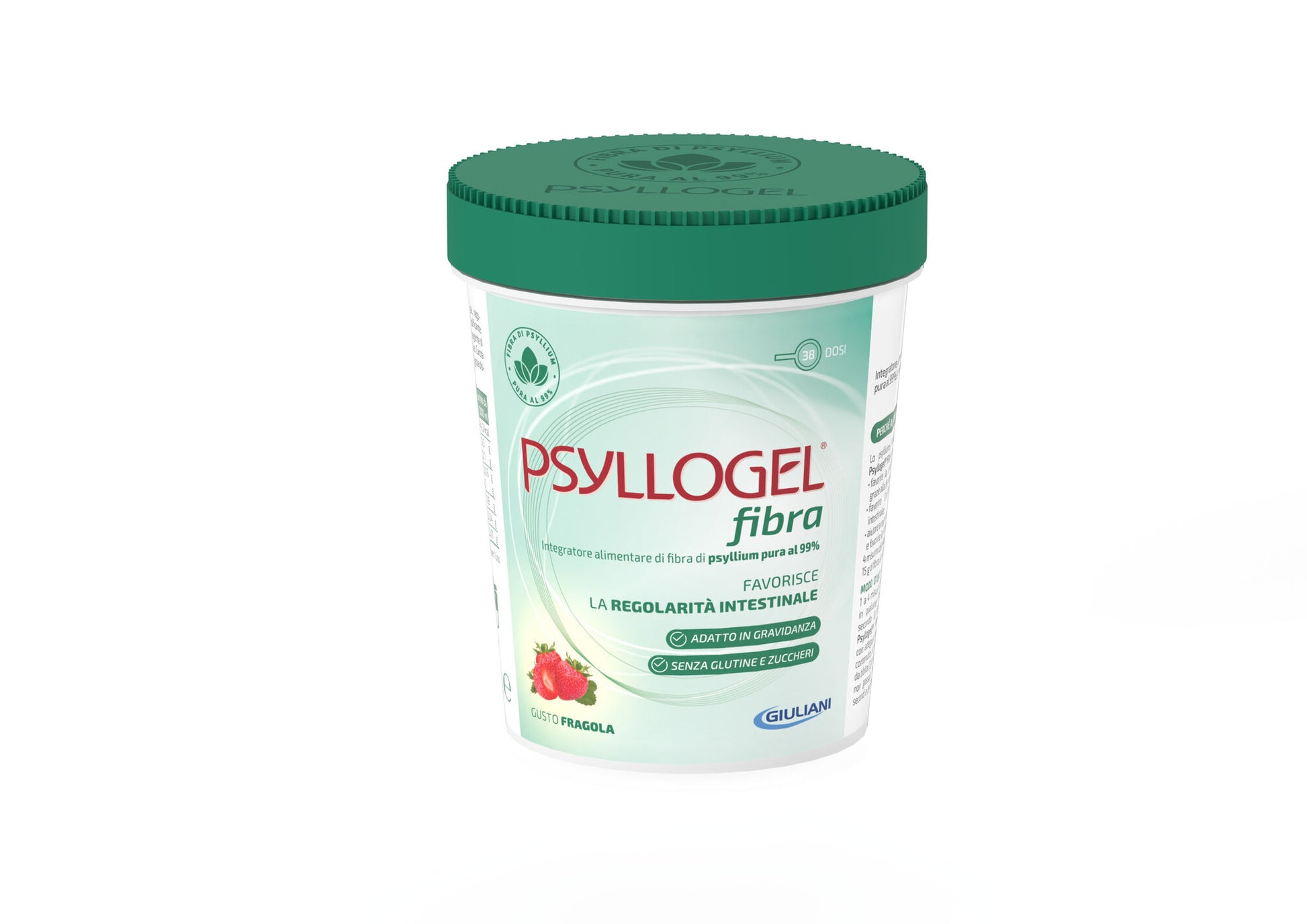 Psyllogel Fibra per la naturale regolarità dell'intestino gusto fragola 170g-2