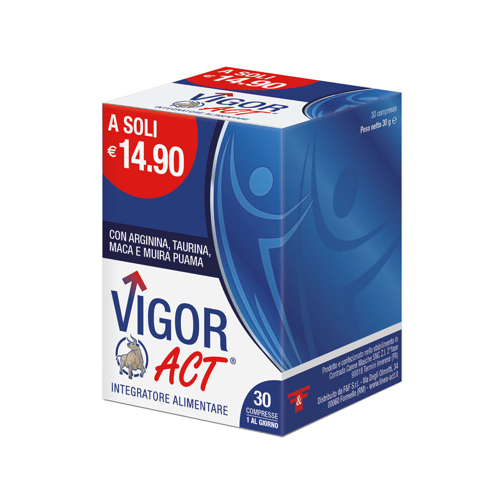 Vigor Act integratore alimentare 30 Compresse-2