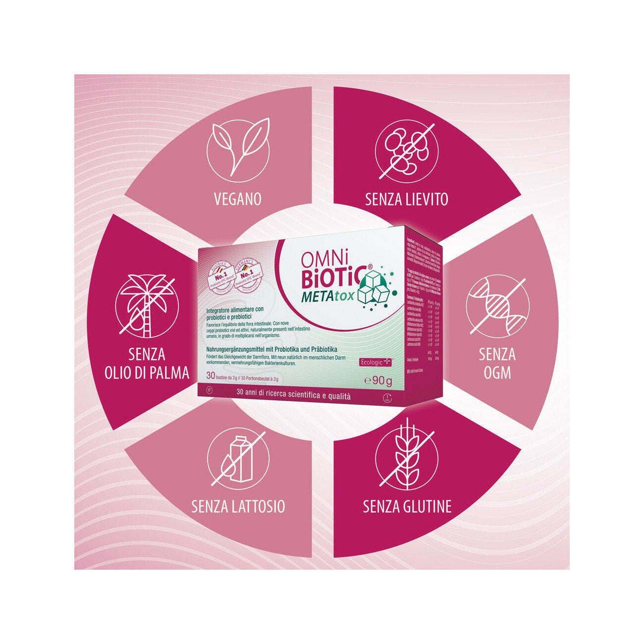 Omni Biotic Metatox 30 Bustine Da 3g-3