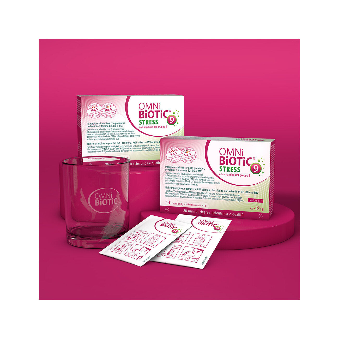 Omni Biotic Stress Vitamine Gruppo B 28 Bustine Da 3g-2