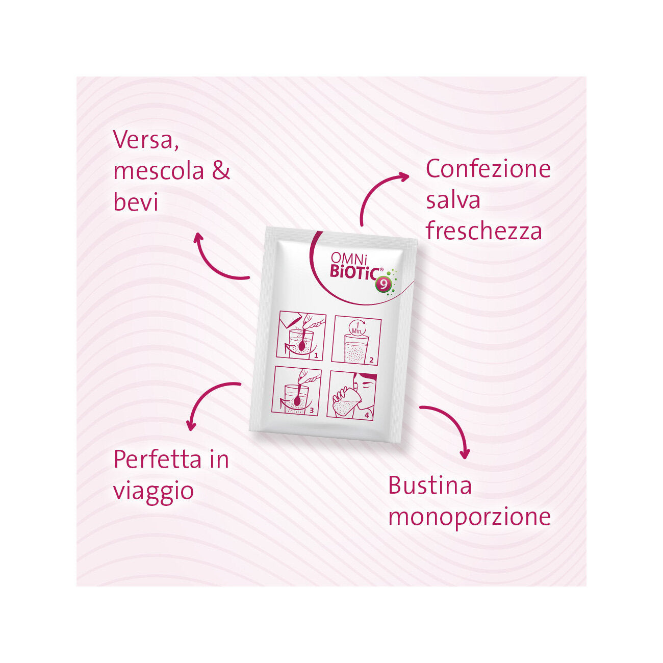 Omni Biotic Stress Vitamine Gruppo B 28 Bustine Da 3g-4