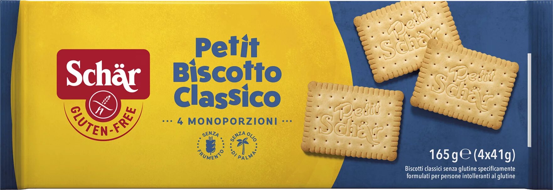 Schar Petit Biscotto classico senza glutine 4x41g-1