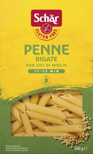 Schar I Classici Penne rigate senza glutine 500g-1