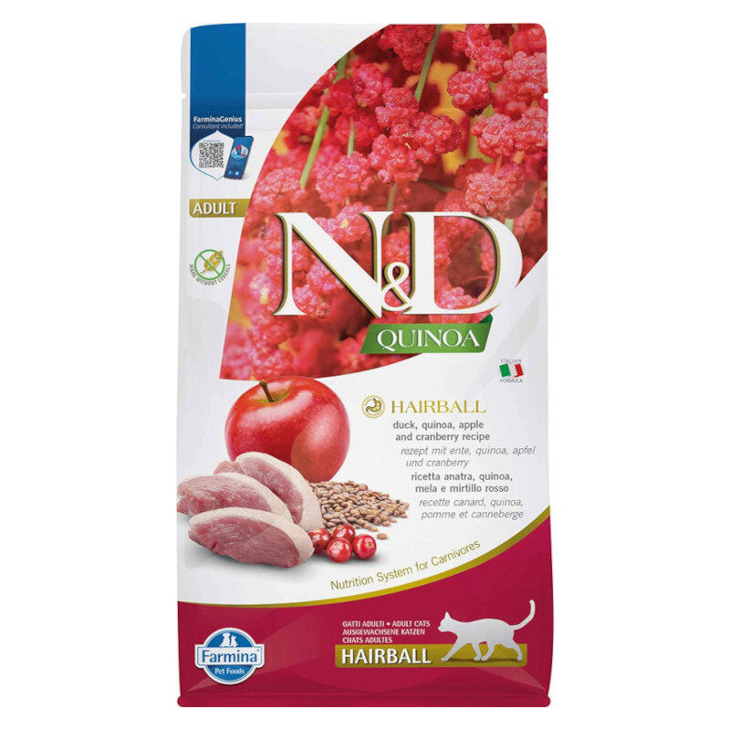 Farmina N&D Cat Quinoa Hairball Per Gatti Adulti 1.5kg-1
