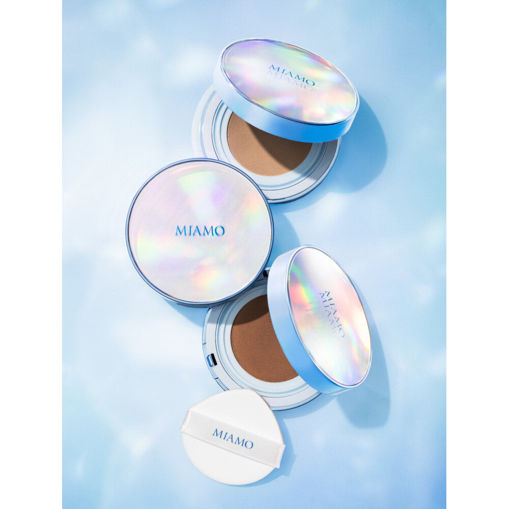 Miamo Second Skin Mesh Fondotinta Cushion Sand SPF50 Pa+++-5