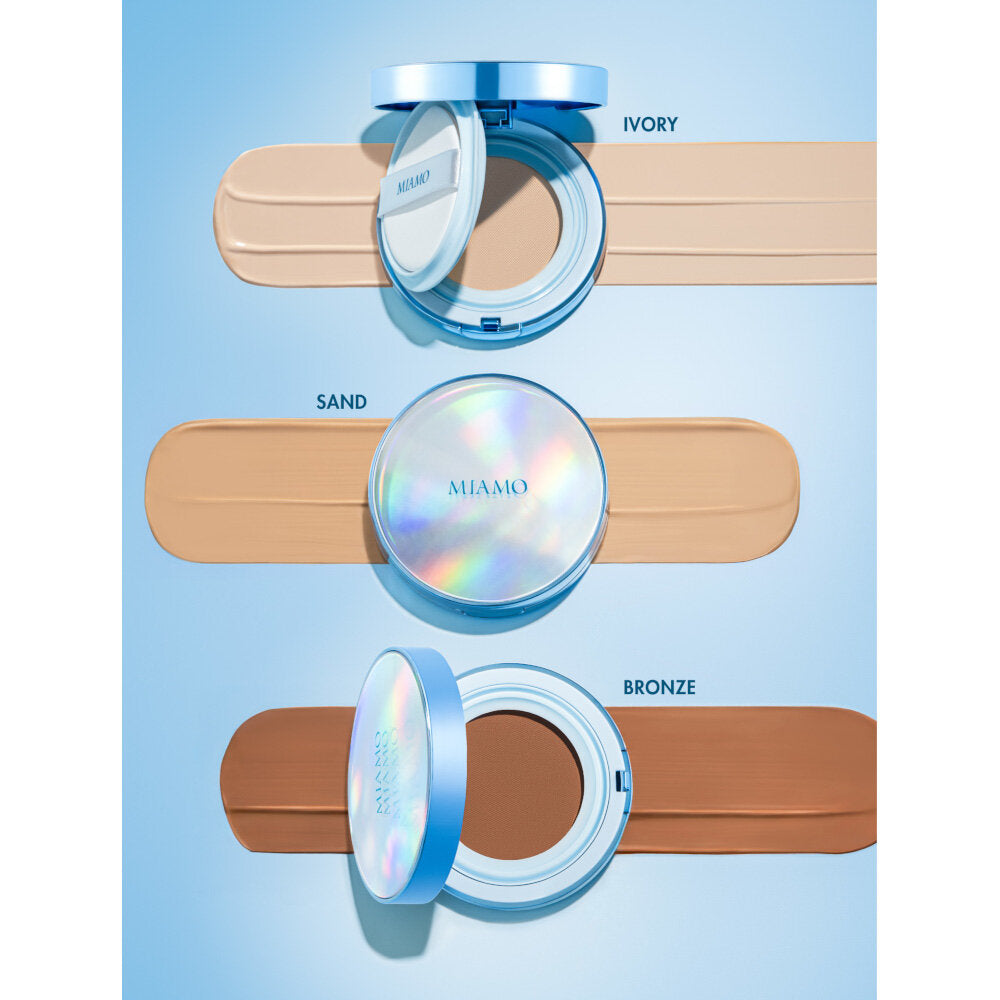 Miamo Second Skin Mesh Fondotinta Cushion Sand SPF50 Pa+++-2
