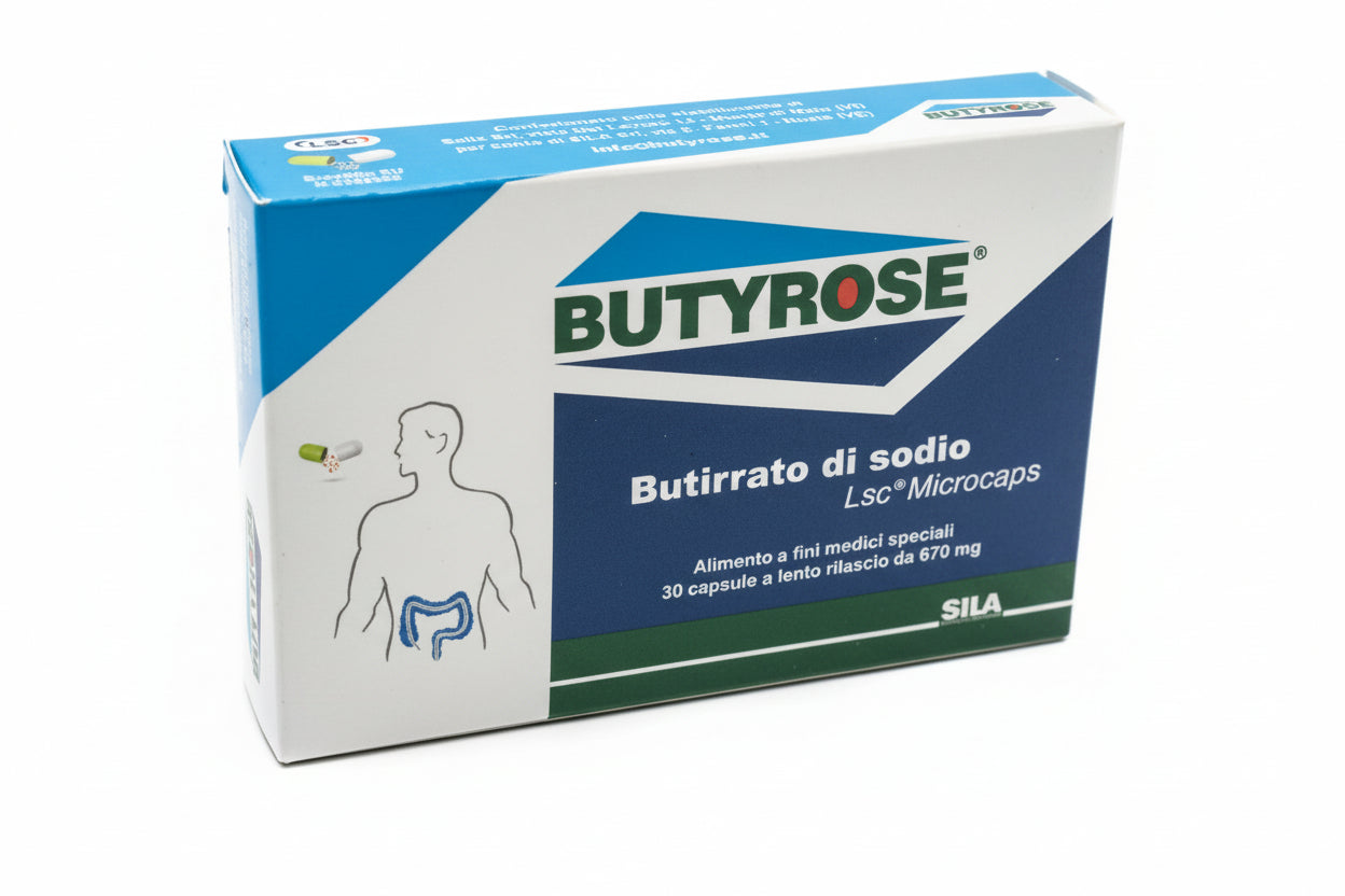 Butyrose 30 Capsule - Integratore Digestivo Naturale