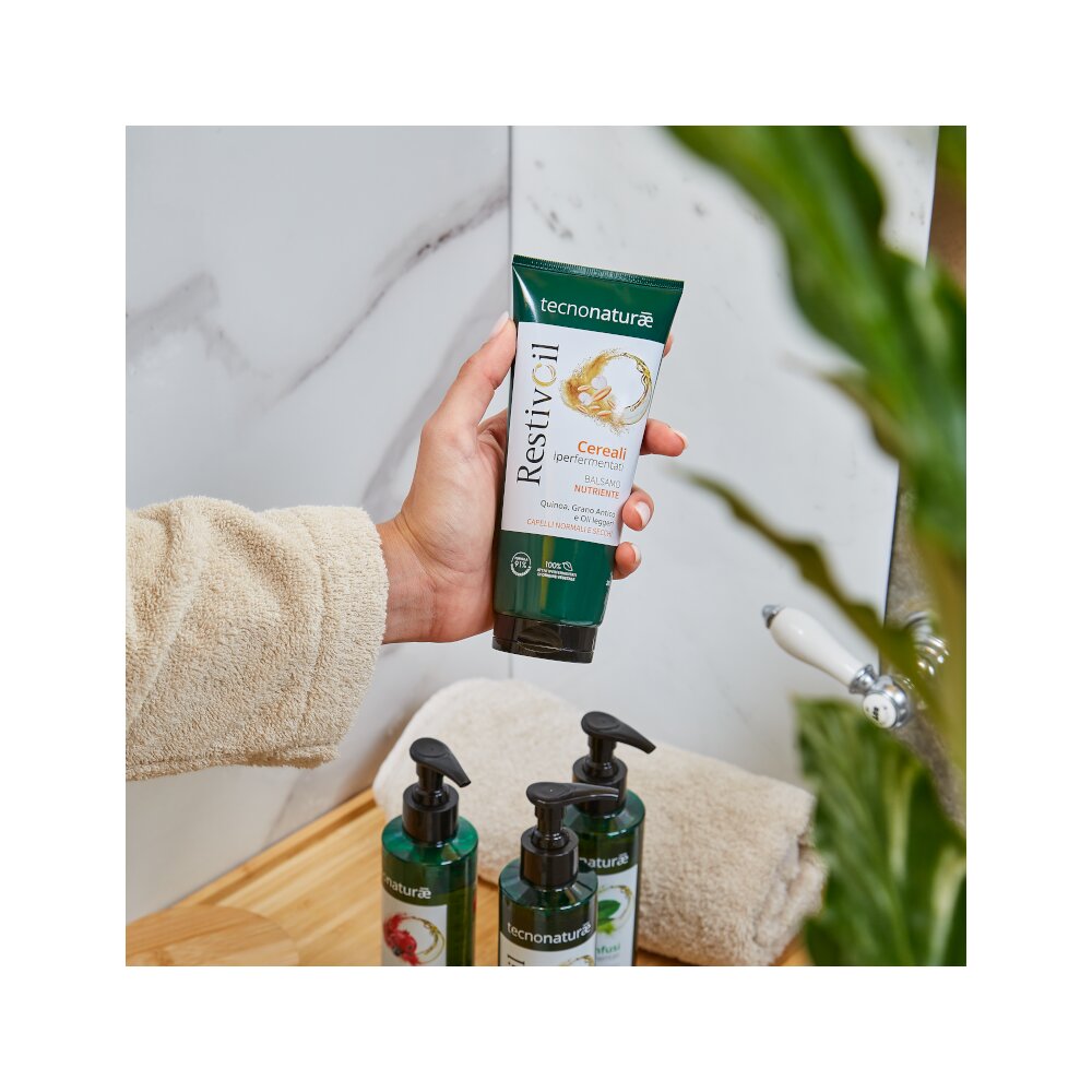 Restivoil Tecnonaturae Cereali Iperfermentati balsamo capelli nutriente 200ml-4