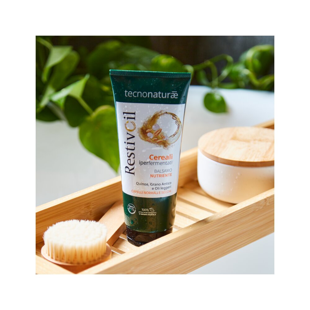 Restivoil Tecnonaturae Cereali Iperfermentati balsamo capelli nutriente 200ml-5